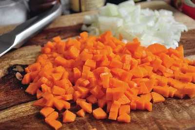 Diced Carrot
